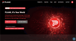 Desktop Screenshot of plaak.com
