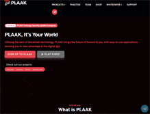 Tablet Screenshot of plaak.com